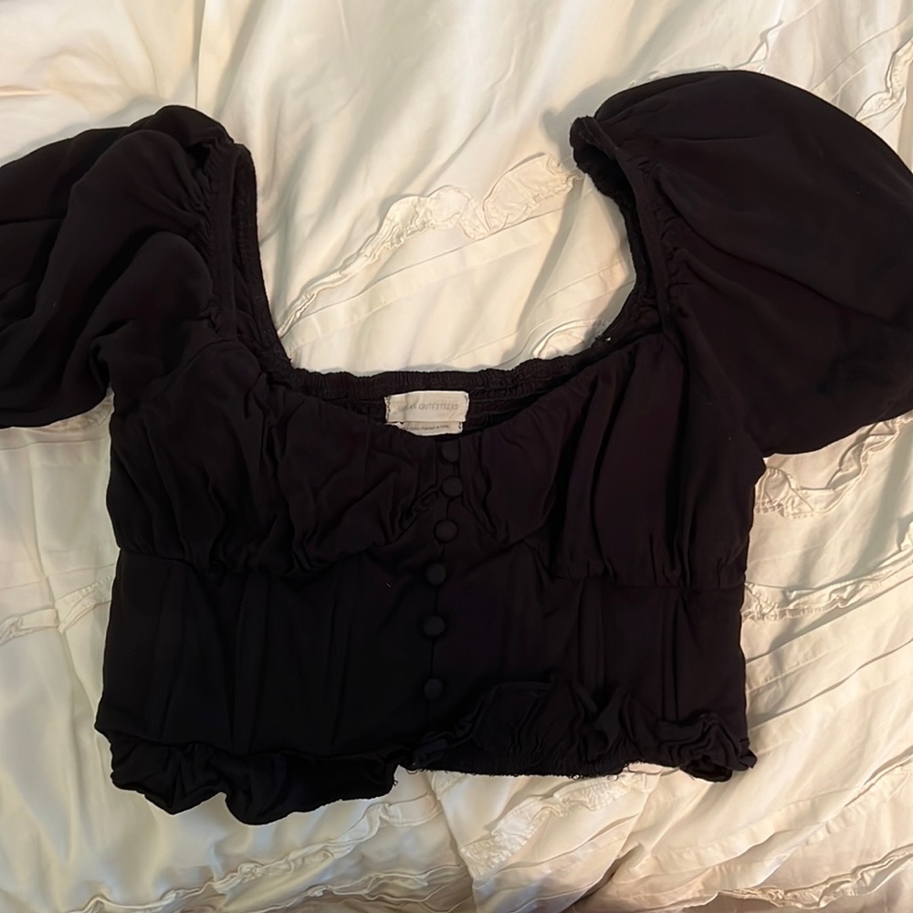 urban outfitters puff sleeve top
